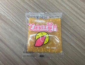 食品包裝機-手工紅薯片-枕式包裝機